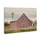 Stupell Industries Traditional Barn & Windmill Canvas Wall Art Design by Amber Sterling
